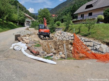 Sanacijska obnova vodotokov in hudournikov po poplavah (2)
